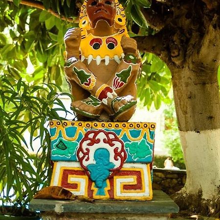 Hotel Balneario Tzindejeh Tasquillo Bagian luar foto
