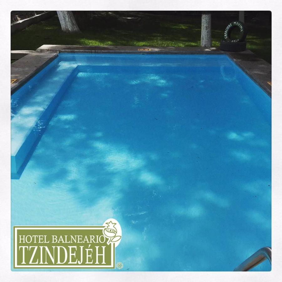 Hotel Balneario Tzindejeh Tasquillo Bagian luar foto